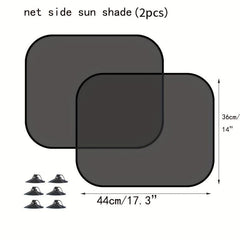 Car Mesh Sunshade Heat Insulation Sunshade Blocking