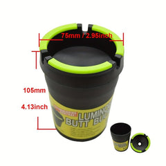 Glow In The Dark Car Ashtray Self Extinguishing Cup