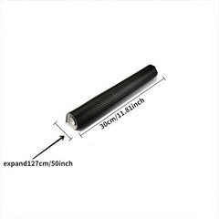 2pcs 30x127cm Waterproof 3D Carbon Fiber Vinyl Wrapping Film Car Sticker