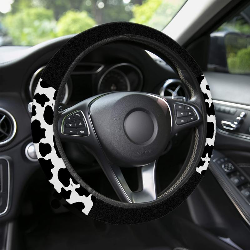 Leopard Series Steering Wheel Cover Universal 15 Inch Car Accessories Protector