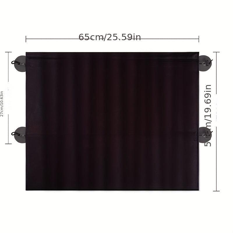Car Sun Shade Side Window Privacy Insulation Curtain
