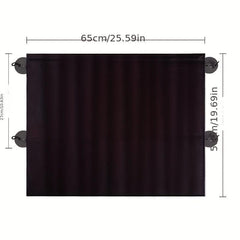 Car Sun Shade Side Window Privacy Insulation Curtain