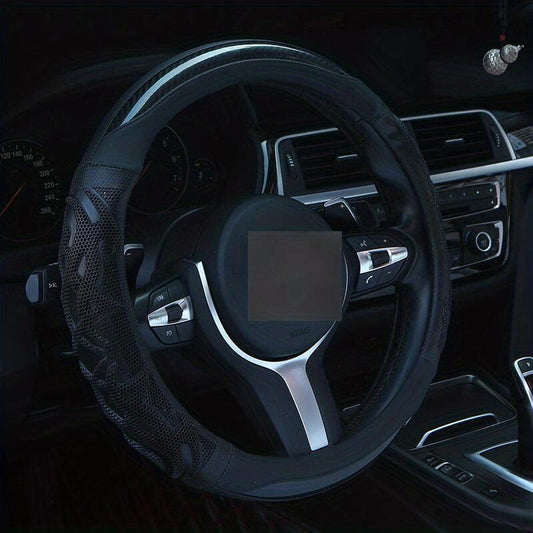 Car Steering Wheel Cover Universal Leather Film Sports Four Seasons