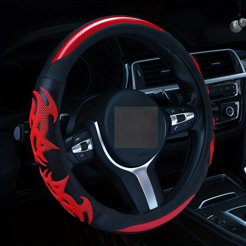 Car Steering Wheel Cover Universal Leather Film Sports Four Seasons
