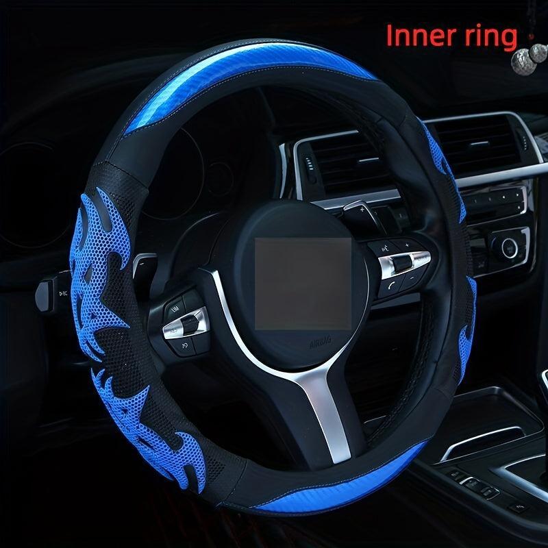 Car Steering Wheel Cover Universal Leather Film Sports Four Seasons