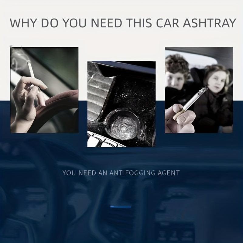 Car Portable Ash Bag, Ashtray Pouch for Outdoor Traveling