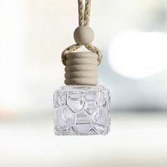 10ML Water Cube Car Perfume Bottle Pendant