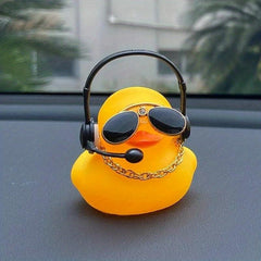 Car Cartoon Yellow Duck Ornament Decoration for Men and Women