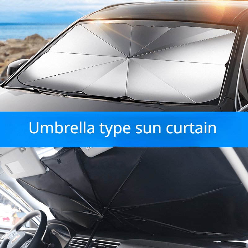 Telescopic Front Window Sunshade for Car - Keep Your Car Cool & Protected