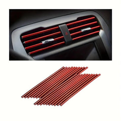 20pcs Car Waterproof Bendable Air Vent Strips