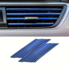 20pcs Car Waterproof Bendable Air Vent Strips
