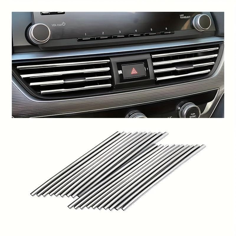20pcs Car Waterproof Bendable Air Vent Strips