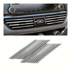 20pcs Car Waterproof Bendable Air Vent Strips
