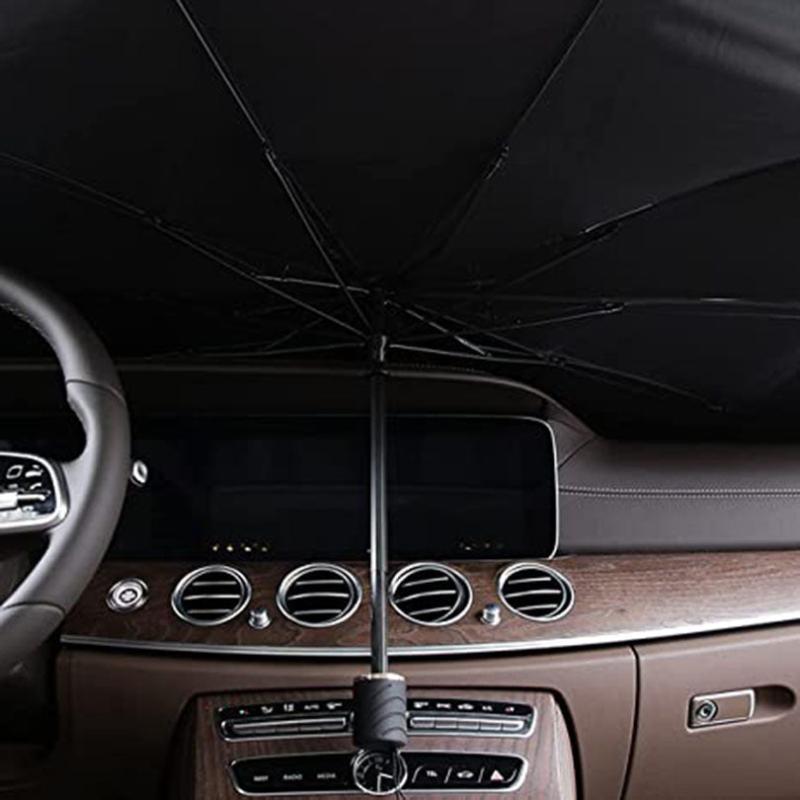 Car Windshield Sun Shade 78x132cm Foldable Umbrella Sunshade Cover
