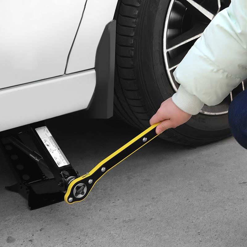 Labor Saving Jack Ratchet Wrench Lug Wrench Long Handle Tire Jack Car Jack Wrenc