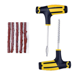 Car & Motorcycle Tire Repair Tool Kit - Fix Punctures & Replace Tires