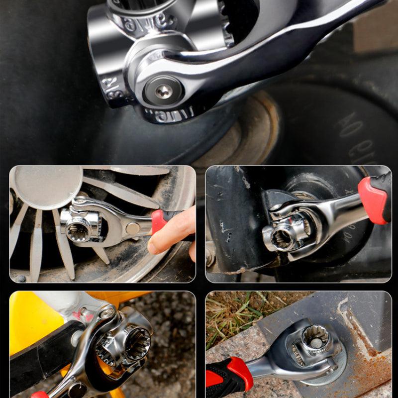 1pc Spanner Socket Wrench 121 92 132 08 Cm Universal Wrench Socket