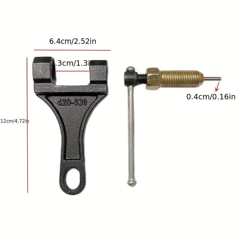 Motorcycle Chain Master Link Splitter Tool Rivet Removal Press