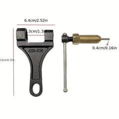 Motorcycle Chain Master Link Splitter Tool Rivet Removal Press