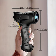 120W Portable Air Compressor Pump Digital Tire Inflator For Cars Bicycles
