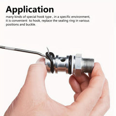 4pc Car Pick & Hook Set Seal Gasket Remover Precision Hook Screwdriver Set