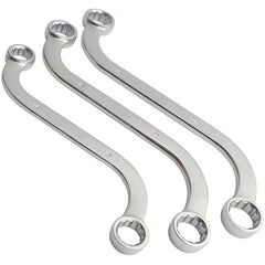 5Pcs S Type 10 19mm 12 Point Box Ends Double Headed Wrench Car Repair Tool