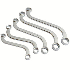 5Pcs S Type 10 19mm 12 Point Box Ends Double Headed Wrench Car Repair Tool