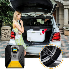 DC Portable Air Compressor 150 Psi Inflator with LED Light