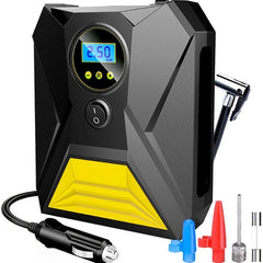 DC Portable Air Compressor 150 Psi Inflator with LED Light