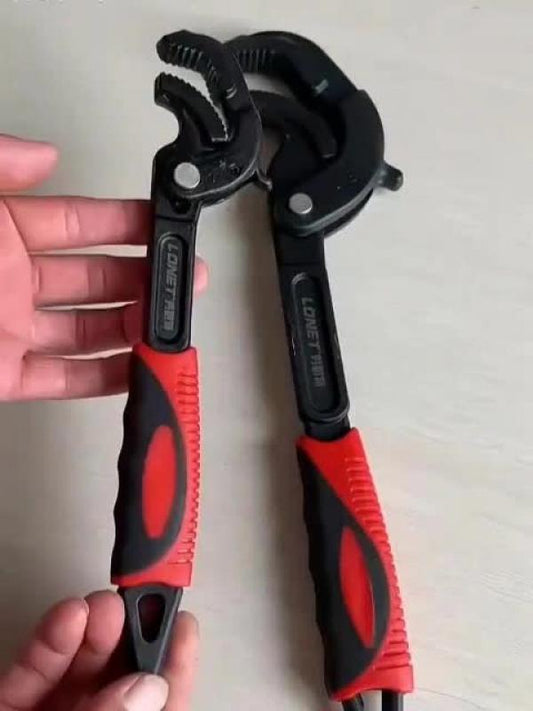 1pc Pointed Tail Universal Wrench Multifunctional Quick opening Pipe Wrench