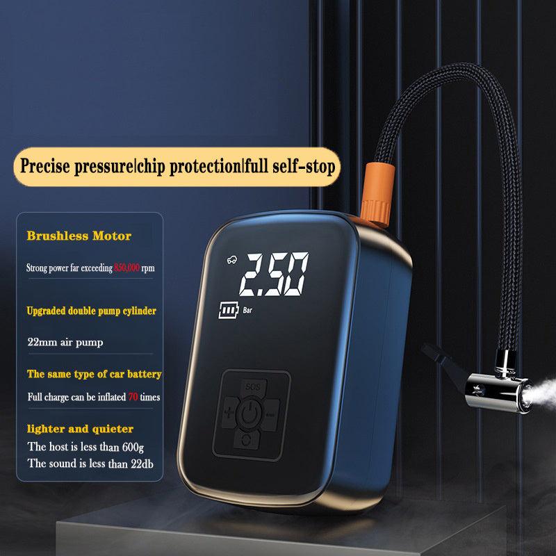 High Speed 150W Car Air Compressor With LED Lamp
