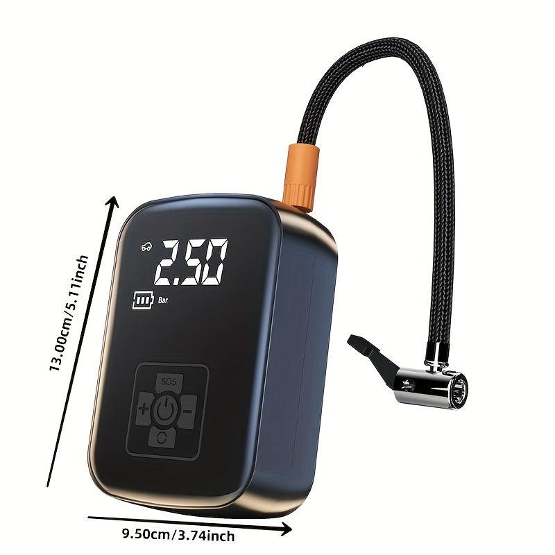 High Speed 150W Car Air Compressor With LED Lamp