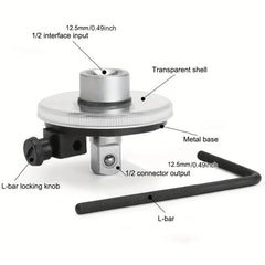 12.5mm Torque Wrench Angle Gauge Tool 360 Adjustable 1/2 Drive Torque Meter
