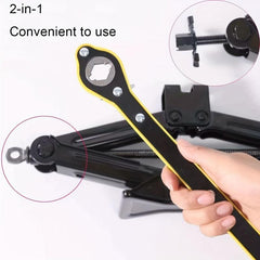Car Jack Ratchet Wrench Automatic Lug Wrench Hex and Cross