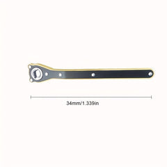 Car Jack Ratchet Wrench Automatic Lug Wrench Hex and Cross