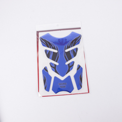 3D Stereo Motorcycle Fuel Tank Fishbone Sticker Waterproof Scratch resistant