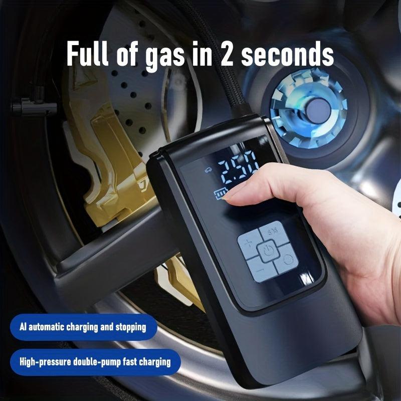 12V 150psi Car Air Compressor Inflator Pump Inflate Tires Quickly