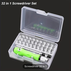 32 Pc Magnetic Screwdriver Set for Electronics Repair