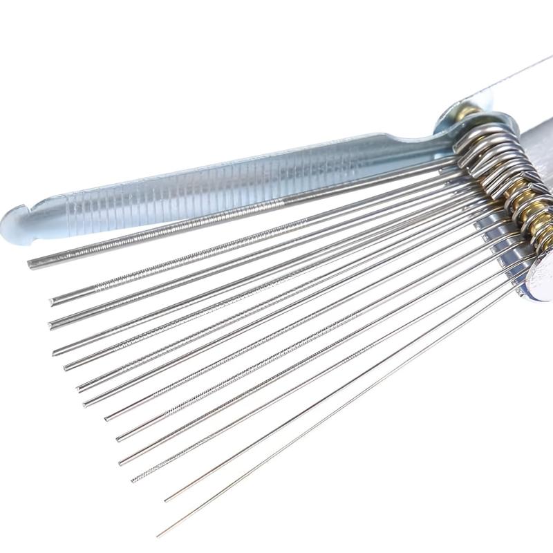 2 Tip Cleaner Sets for Welding, Cutting Nozzles, Gas Orifices, Engine Carburetor