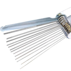 2 Tip Cleaner Sets for Welding, Cutting Nozzles, Gas Orifices, Engine Carburetor