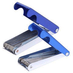 2 Tip Cleaner Sets for Welding, Cutting Nozzles, Gas Orifices, Engine Carburetor