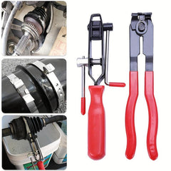 2pcs Joint Boot Clamp Pliers Set Car Banding Tool Kit