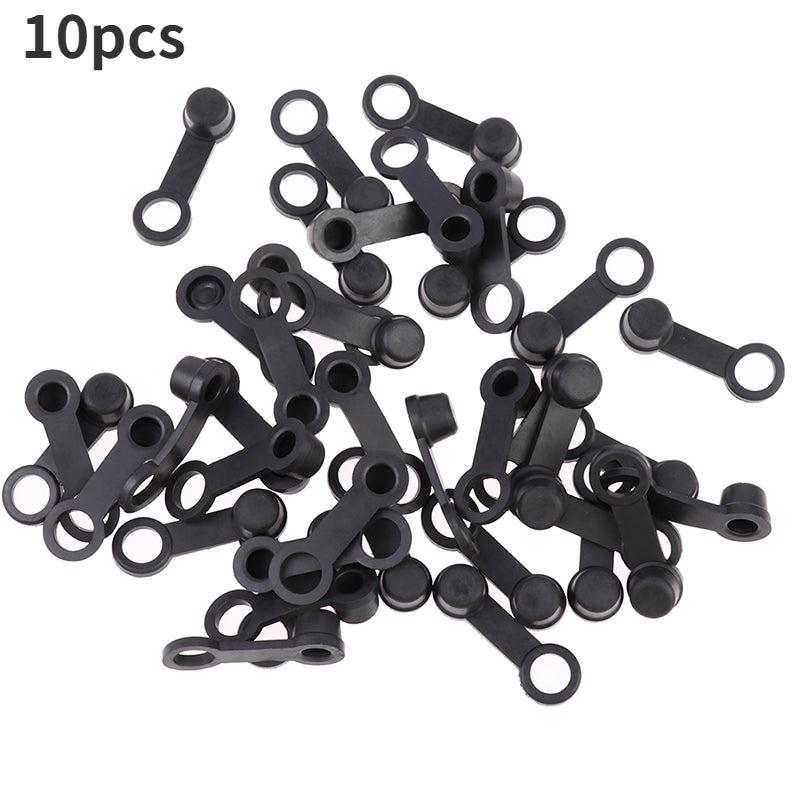 10pcs Car Brake Pump Dust Cap Drain Screw Cap Brake Caliper Sealing Nipple