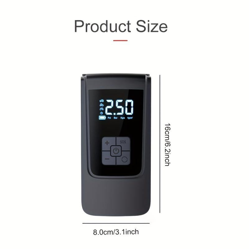Wireless Automotive Air Compressor Digital Display High Voltage Inflation Pump
