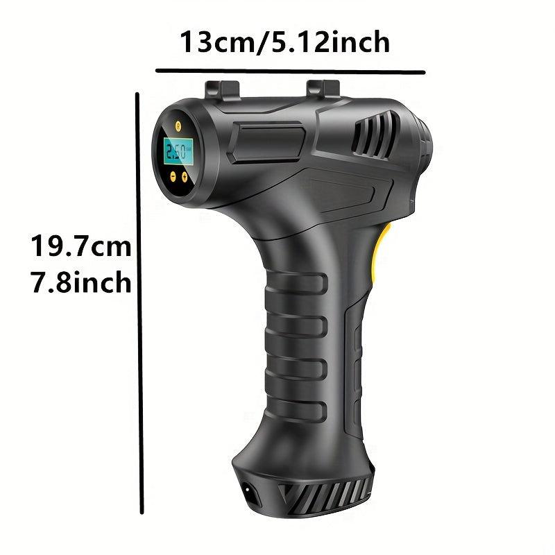 120W Rechargeable Cordless Air Compressor Portable Inflator Pump