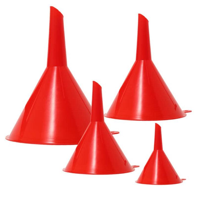 4pc Plastic Funnel for Filling Bottles Jars Container