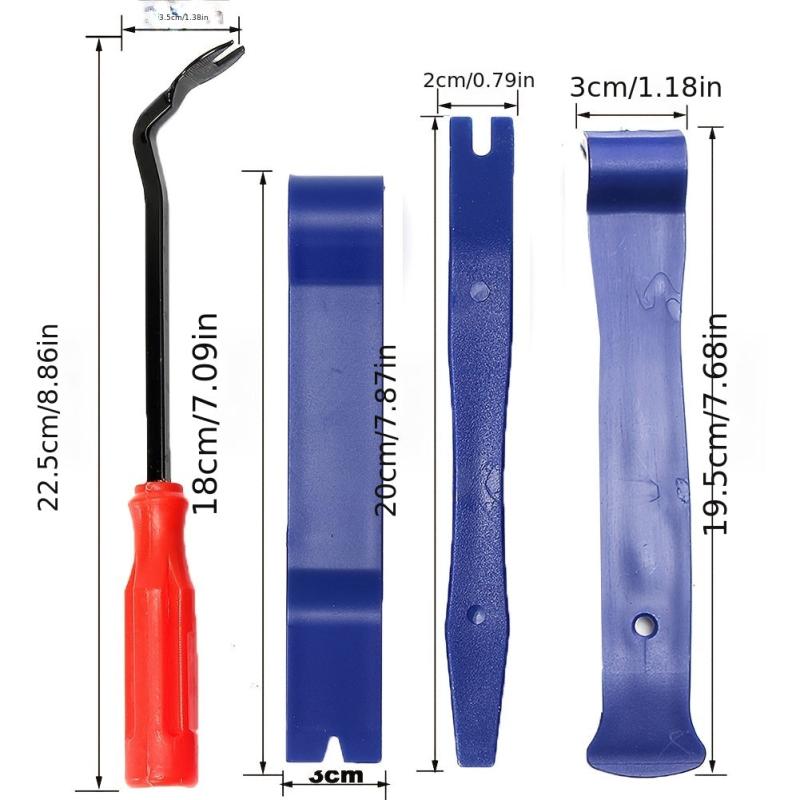 12PCS Auto Door Clip Panel Trim Removal Tools Kits