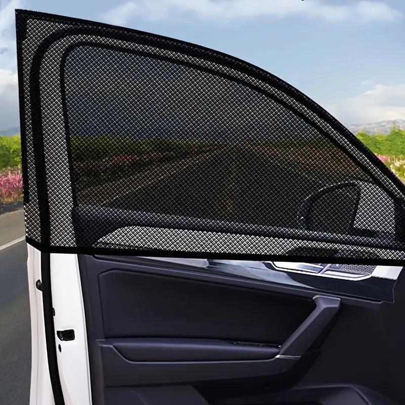 Car Window Mosquito Nets Sun Blinds UV Heat Protection