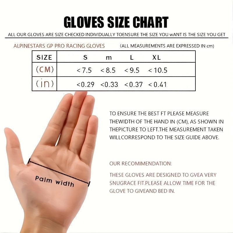 Full Finger Motorcycle Gloves Anti Slip Cycling Racing Gloves
