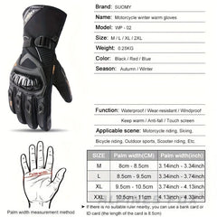 Waterproof Motorcycle Gloves for Men & Women